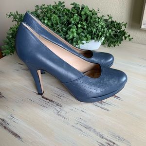 Julie Lopez Italian soft leather pumps Sz 8